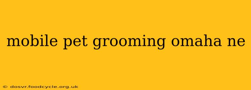 mobile pet grooming omaha ne