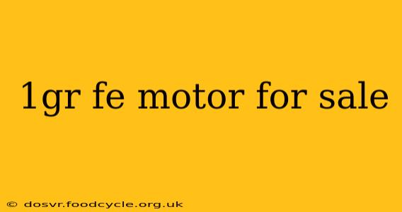 1gr fe motor for sale