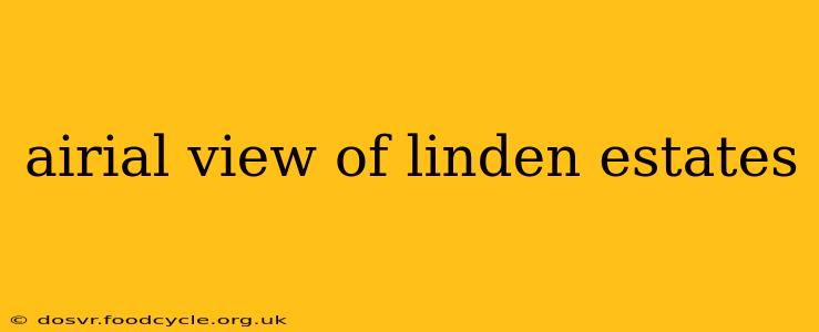 airial view of linden estates