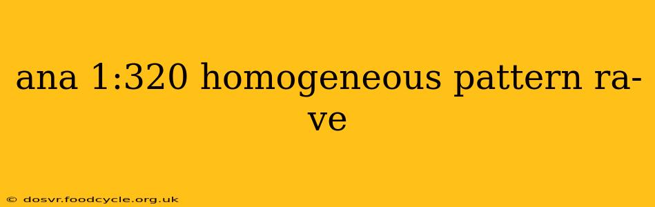 ana 1:320 homogeneous pattern ra-ve