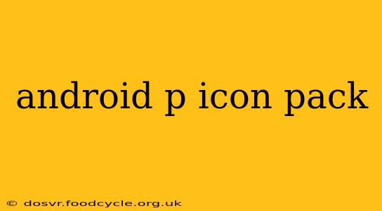 android p icon pack