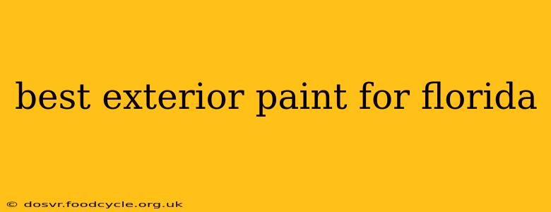 best exterior paint for florida