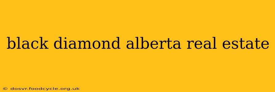 black diamond alberta real estate
