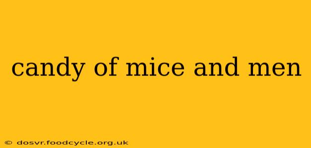 candy of mice and men