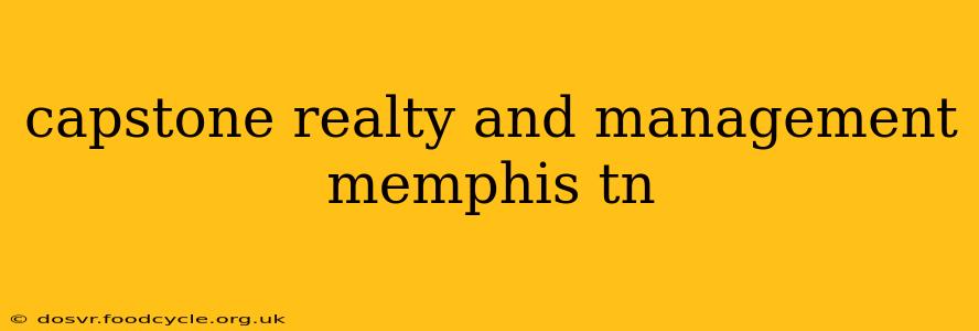 capstone realty and management memphis tn