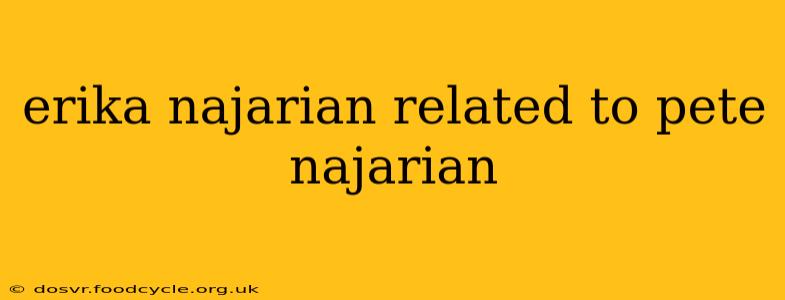 erika najarian related to pete najarian