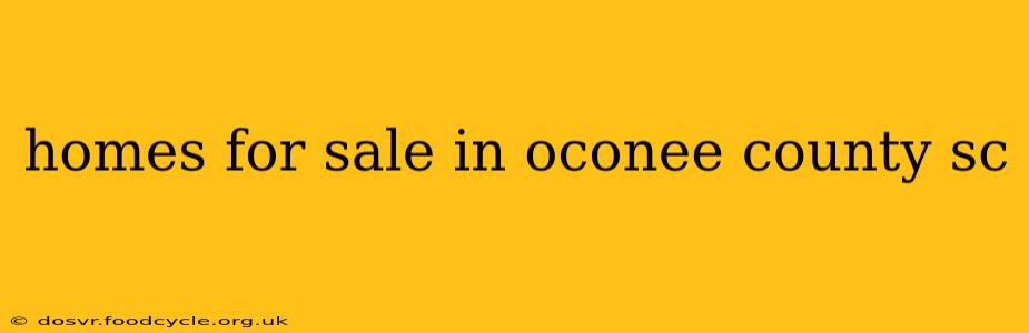 homes for sale in oconee county sc