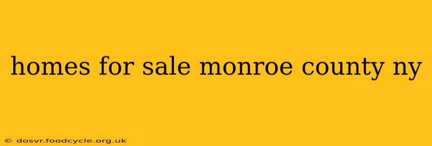 homes for sale monroe county ny