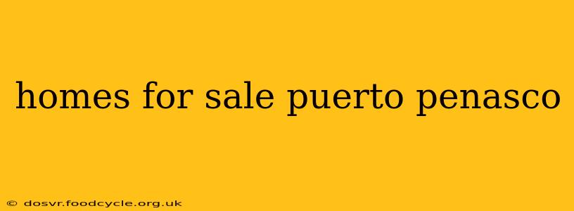 homes for sale puerto penasco