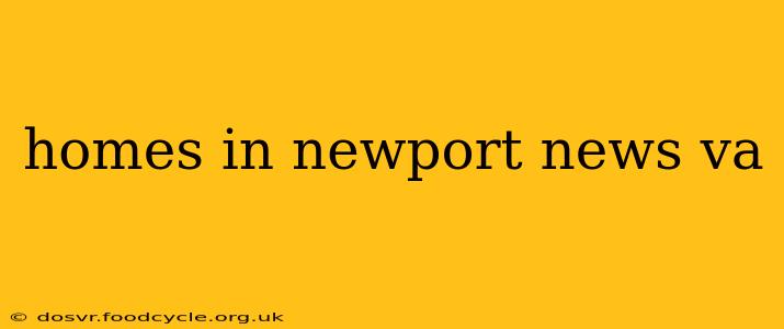 homes in newport news va
