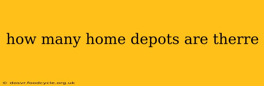 how many home depots are therre