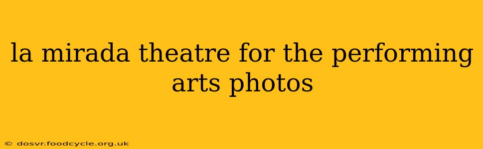 la mirada theatre for the performing arts photos