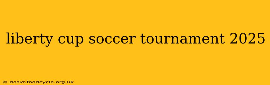 liberty cup soccer tournament 2025