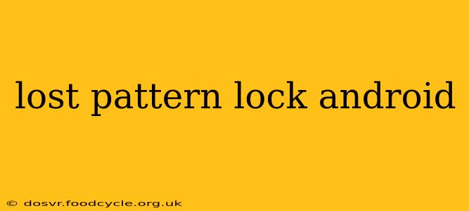 lost pattern lock android