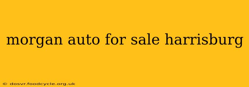 morgan auto for sale harrisburg