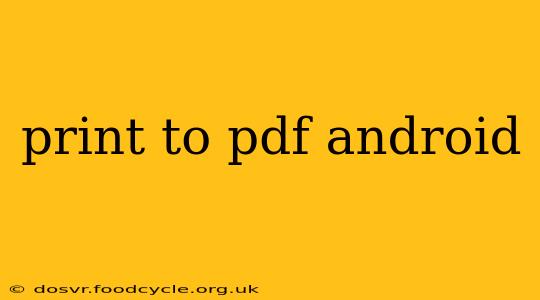 print to pdf android