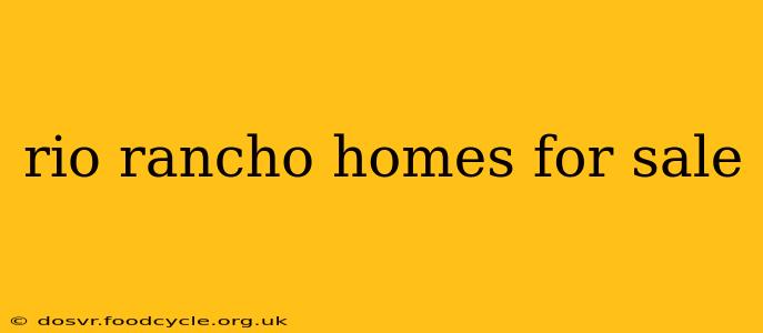 rio rancho homes for sale