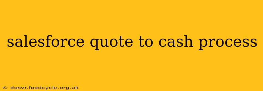 salesforce quote to cash process