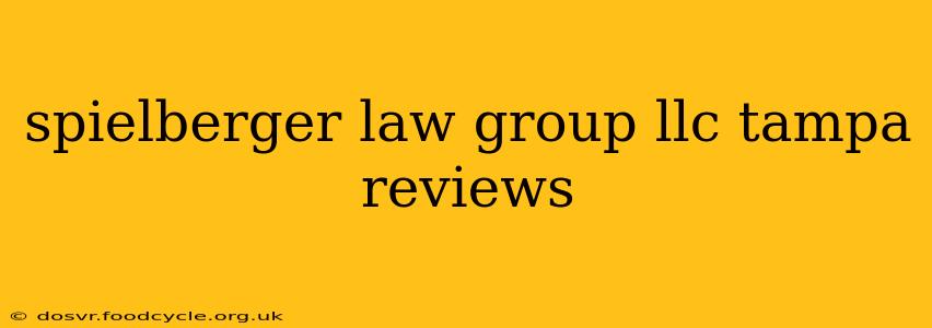 spielberger law group llc tampa reviews