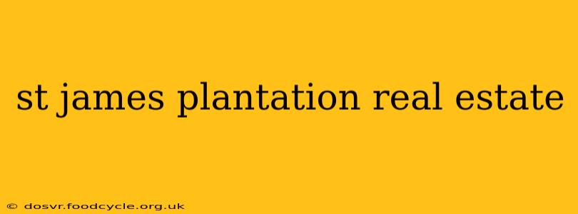 st james plantation real estate