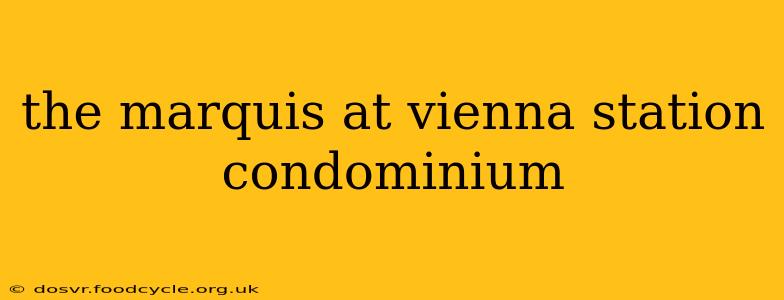the marquis at vienna station condominium