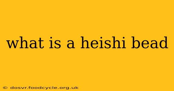 what is a heishi bead