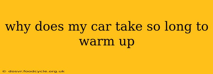 why does my car take so long to warm up
