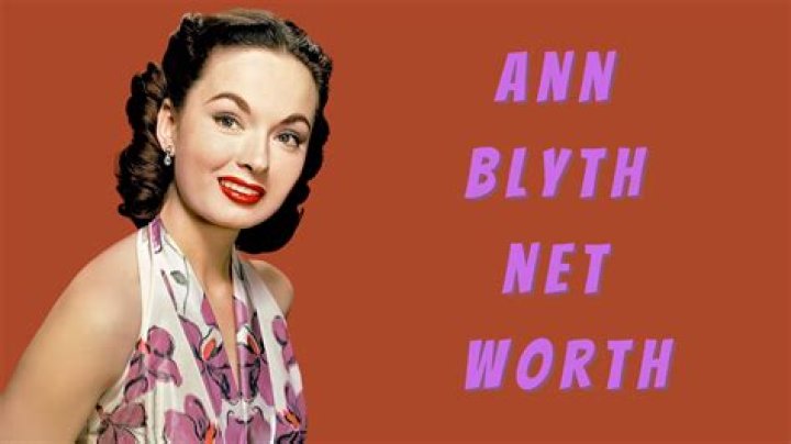 Ann Blyth Net Worth | Celebrity Net Worth