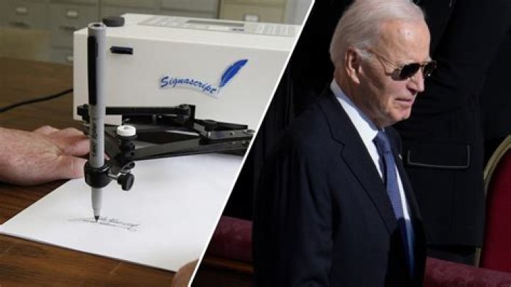 Donald Trump Offers Items On His Campaign Website Signed By An Autopen Machine