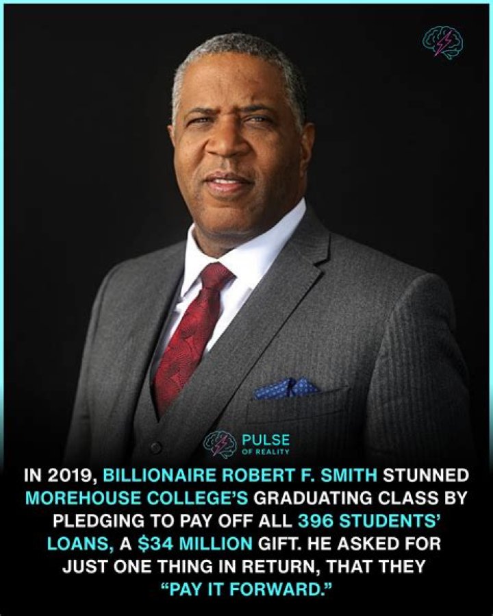 Billionaire Robert F. Smith Joins The Giving Pledge