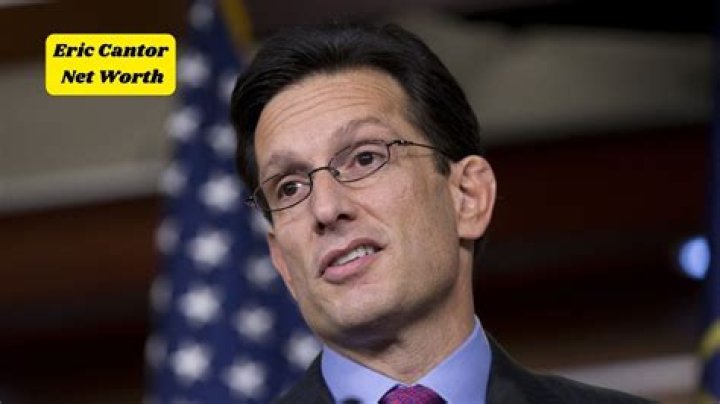 Eric Cantor Net Worth | Celebrity Net Worth