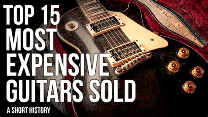 The Five Most Expensive Guitars Ever Sold At Auction