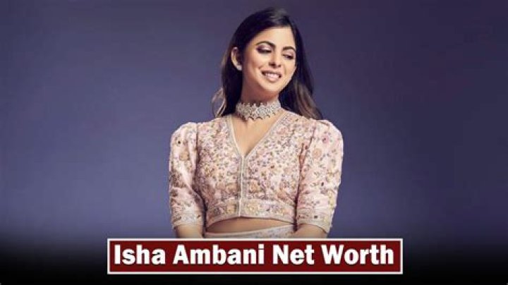 Isha Ambani Net Worth | Celebrity Net Worth