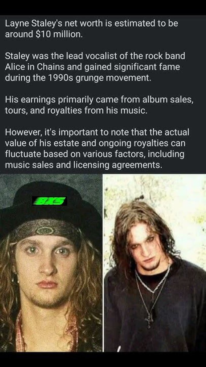 Layne Staley Net Worth | Celebrity Net Worth