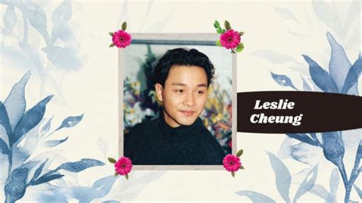 Leslie Cheung Net Worth | Celebrity Net Worth