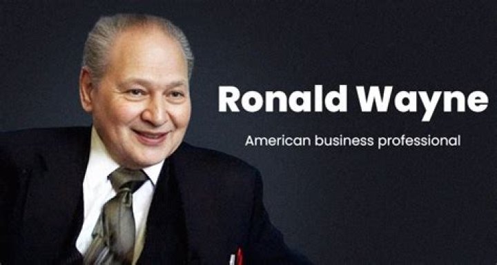 Let's Pour One Out For Ronald Wayne - Apple's Forgotten Founder Who Once Owned 10% Of The Trillion Dollar Company