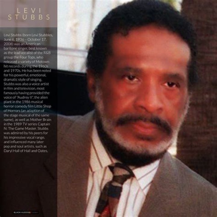 Levi Stubbs Net Worth | Celebrity Net Worth