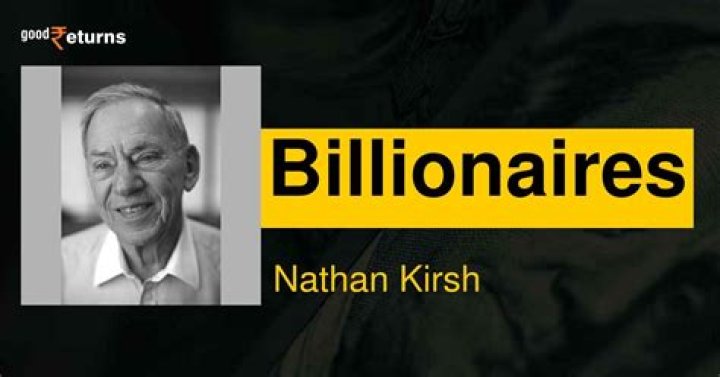 Nathan Kirsh Net Worth | Celebrity Net Worth
