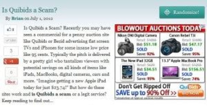 Is Quibids a Scam? | Celebrity Net Worth