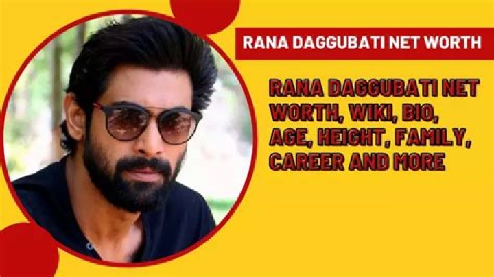 Rana Daggubati Net Worth | Celebrity Net Worth
