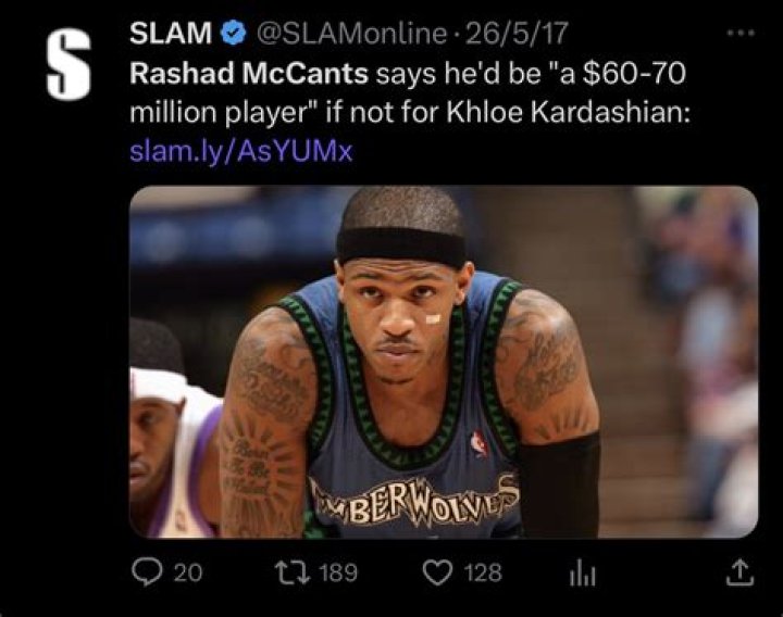 Rashad McCants Says He Would Have Been A $60-70 Million NBA Player If He Hadn't Dated Khloe Kardashian