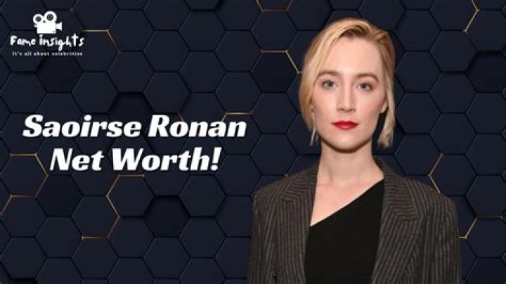 Saoirse Ronan Net Worth | Celebrity Net Worth
