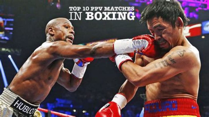 Top 10 Pay Per View Boxing Matches