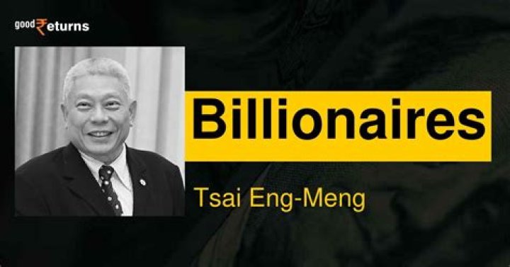 Tsai Eng-Meng Net Worth | Celebrity Net Worth