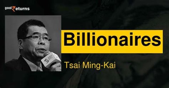Tsai Ming-Kai Net Worth | Celebrity Net Worth