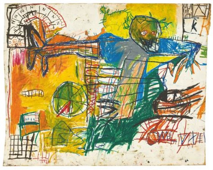 Untitled Work By Jean-Michel Basquiat Sold For Record-Breaking Sum
