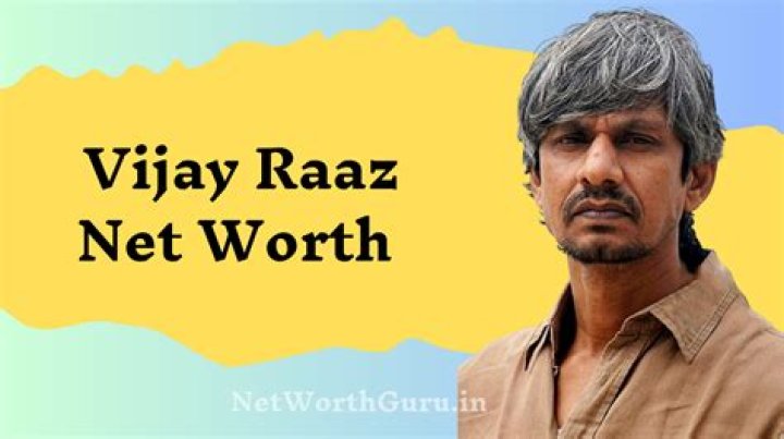Vijay Raaz Net Worth | Celebrity Net Worth