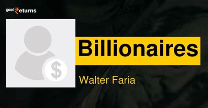 Walter Faria Net Worth | Celebrity Net Worth