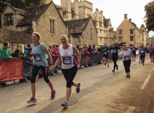 Runners at Oxford Half