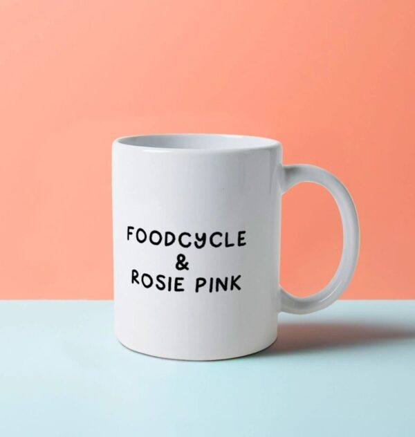 FoodCycle and Rosie Pink Mug - Image 2